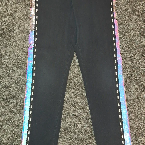 Womens Victorias Secret Mermaid Bling TEE & Leggings Set Sz M/L - Picture 10 of 16